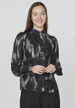 VIRA - Bluse - black flower