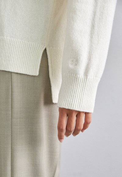 Filippa K RELAXED TURTLE NECK - Striktrøje - offwhite