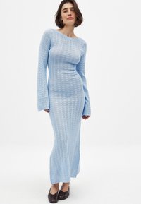 Džemperkleita - dusty light blue