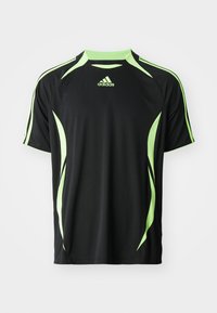 Unselected, black/signal green
