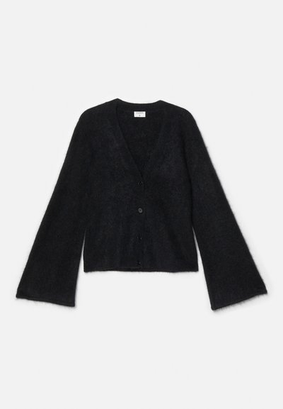 Filippa K FLUFFY CARDIGAN - Kardigán - ink black