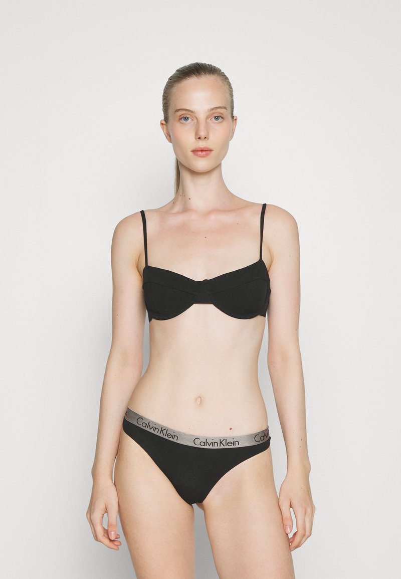 Calvin Klein Underwear THONG 3 PACK String black/green/dark red