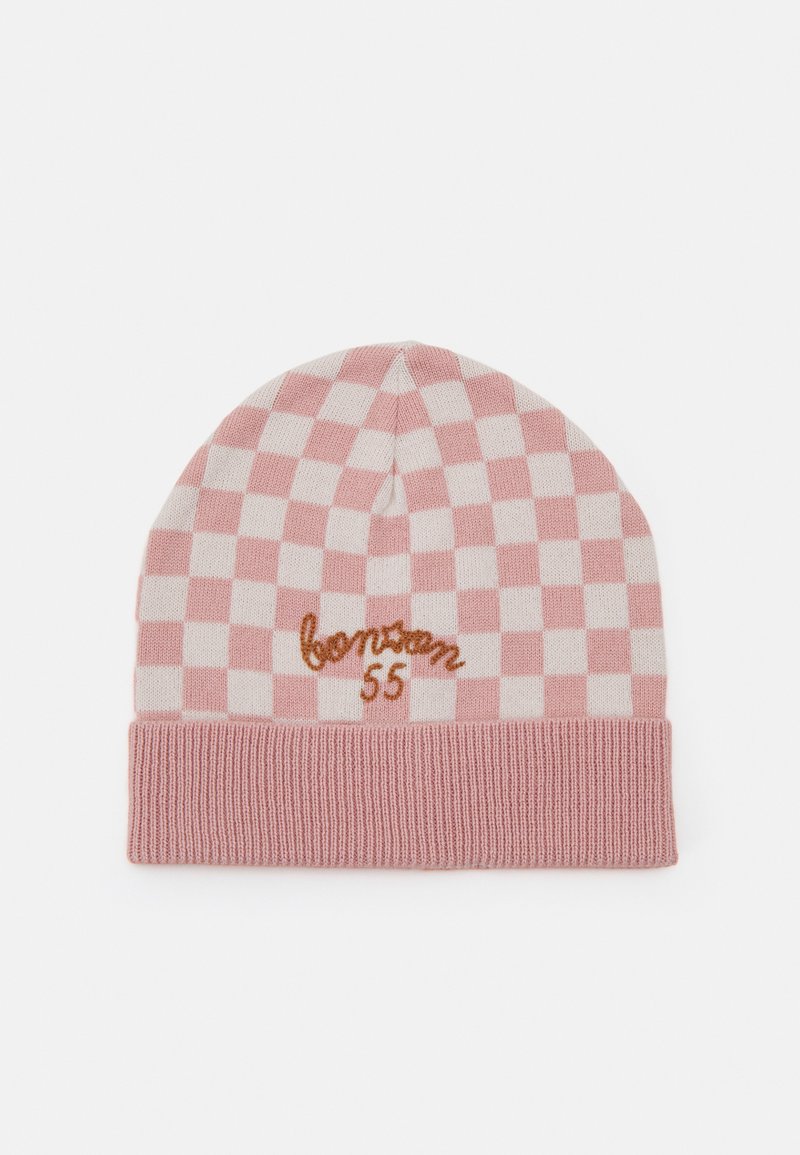 Bonton BONNET DAMIER UNISEX - Σκούφος - rose wood