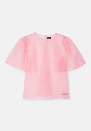 Moon Chang Print T-shirt - pink