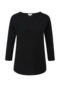 s.Oliver Langarmshirt - schwarz
