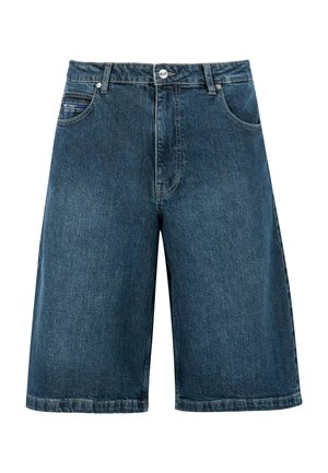 Reell, BELMONT - Denim shorts -  seaweed blue
