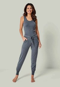 YOU LOOK PERFECT MERINO WOOL LOUNGEWEAR SET 3 PIECES - Nachtwäsche Set - anthrazit
