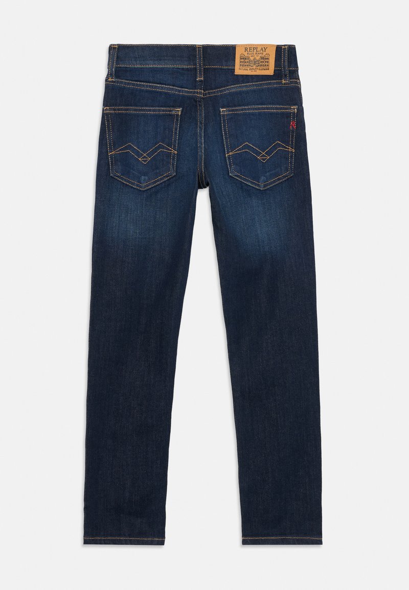 Replay Jeans Straight Leg dark blue/dark-blue denim Zalando
