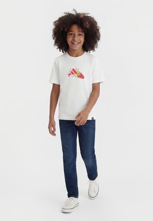 adidas Performance FOOD PACK GRAPHIC UNISEX - T-shirts med print - white