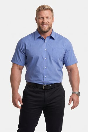 Men Plus MEN+ BUSINESSHEMD, HALBARM, EASYCARE, KENTKRAGEN, COMFORT FIT, BIS 8 XL - Hemd - light blue