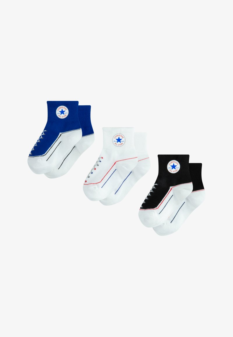 Converse UNISEX 3 PACK - Zeķes - converse blue