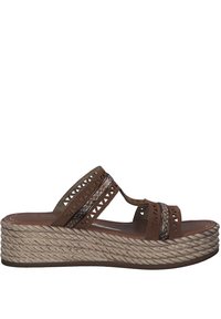 Marco Tozzi Pantolette flach - muscat comb