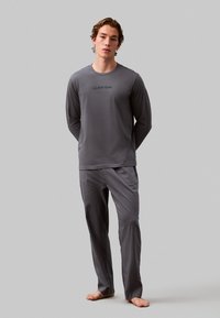Calvin Klein Underwear LOGO - Camiseta de pijama - turbulence