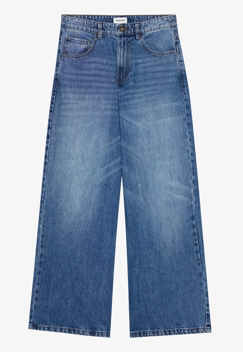 YOURTURN Baggy jeans blauw denim/bluedenim