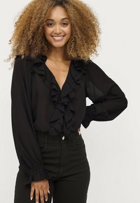 Ellos Collection Bluse - schwarz