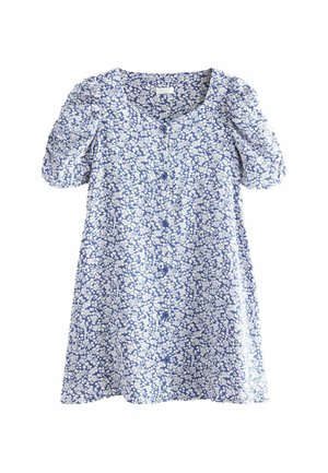 SHIRRED SLEEVE  - Vardagsklänning - blue floral