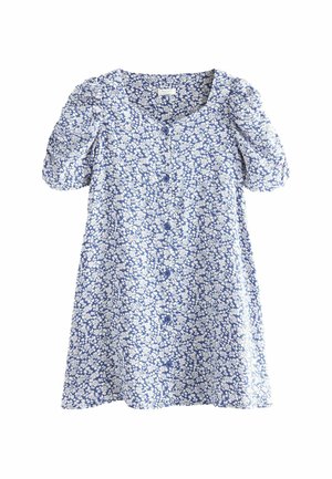 SHIRRED SLEEVE  - Hverdagskjole - blue floral