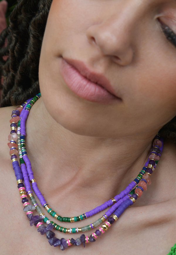 TRION - Halskette - violet