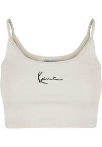 SMALL SIGNATURE ESSENTIAL CROP - Topper - white