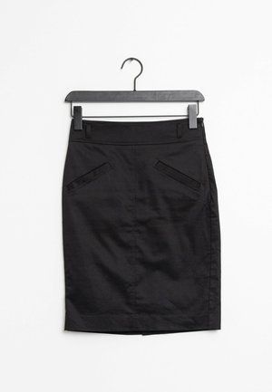Mango, Jupe crayon - black