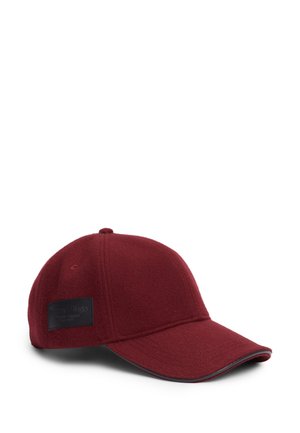 Tommy Hilfiger, SMART CASUAL PURE WOOL BASEBALL CAP - Шапка - bordeaux
