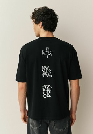 ARTIST LICENCE - T-shirt print - black basquiat