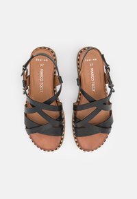 Marco Tozzi Sandals - black antic