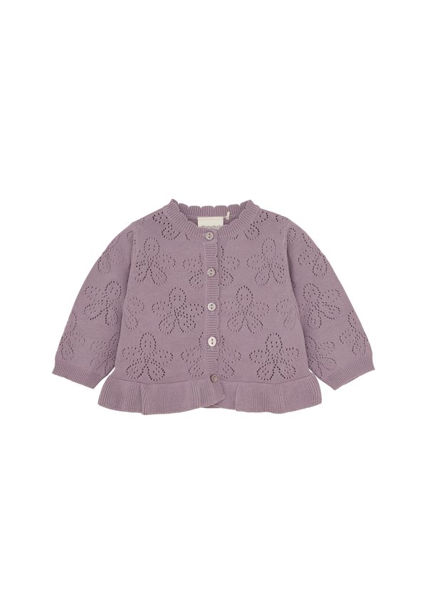 Strickjacke - elderberry