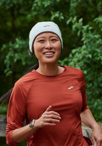 Brooks Notch Thermal Beanie - Berretto - ice blue run raisin