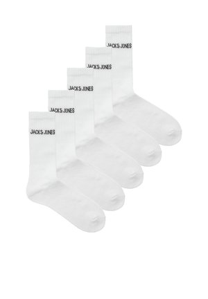 JACREGEN TENNIS SOCK 5 PACK  - Chaussettes - white