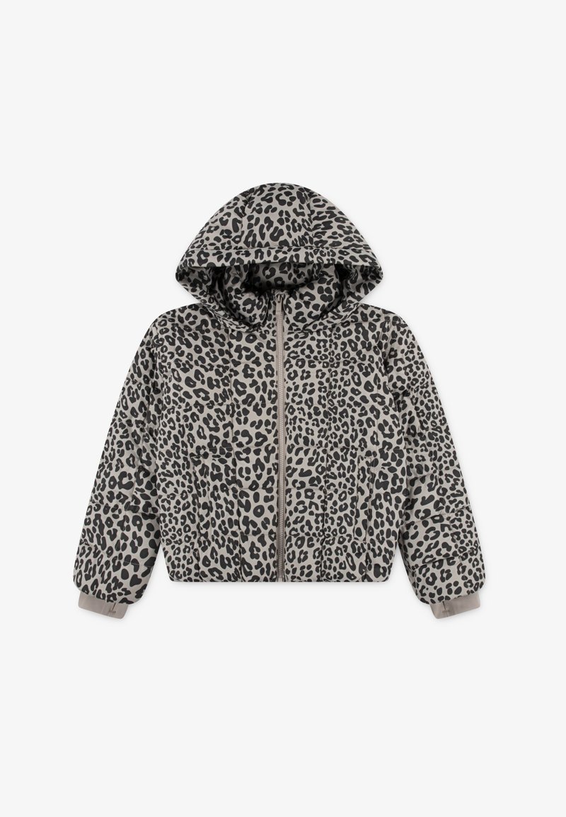 Abercrombie & Fitch MIDWEIGHT PUFFER JACKET UNISEX - Χειμωνιάτικο μπουφάν - beige