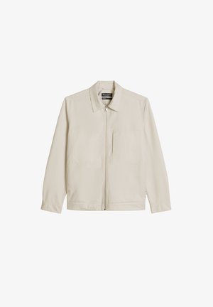 Marc O'Polo, OVERSHIRT WITH KENT COLLAR, TWO CHEST AND SIDE SEAM POCKETS, ZIP AT FRONT - Leichte Jacke - grey kit