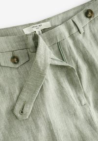 Next WIDE LEG TALL - Kalhoty - khaki green