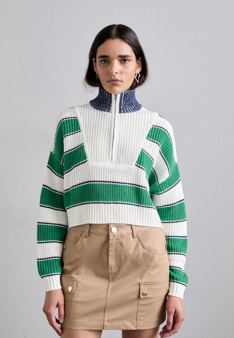 STAUD - CROPPED HAMPTON - Pullover - grün, Agrandir