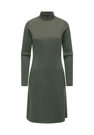 Hverdagskjole - dark olive