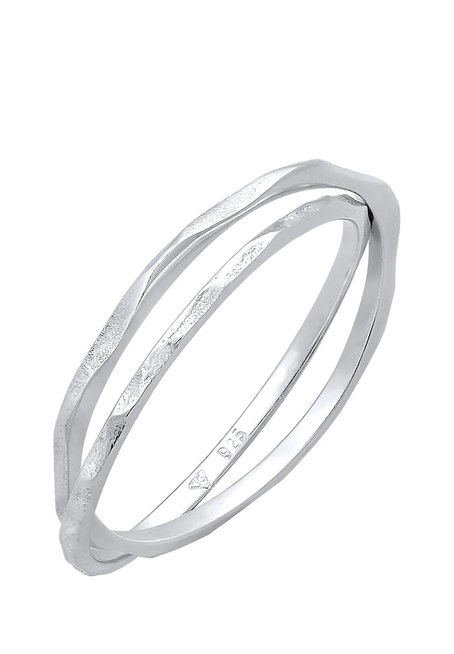 Anillo Mujer Elli PREMIUM - Plata De Ley 925 Bañada En Oro, Diseño Cuadrado Con Ónix, Estilo Vintage