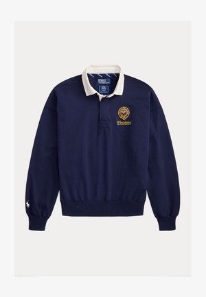 Polo Ralph Lauren, WIMBLEDON LOGO JERSEY RUGBY PULLOVER - Melegítőfelső - refined navy