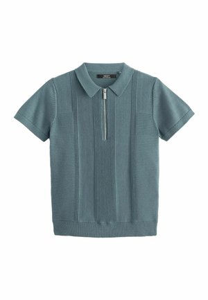 SHORT SLEEVE REGULAR FIT - Polotričko - slate grey