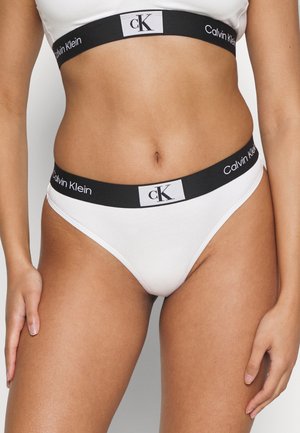 Calvin Klein Underwear MODERN THONG 1996 COTTON - Thong - white