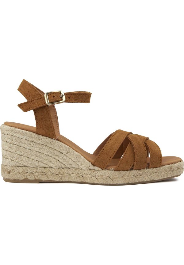Wedge sandals - tan3