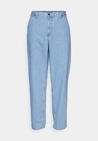 SINGLE KNEE PANT - Jeans carpenter - blue heavy stone bleached