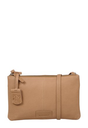 Burkely SOFT SKYLAR DOUBLE POCKET ZIP - Sac bandoulière - beige