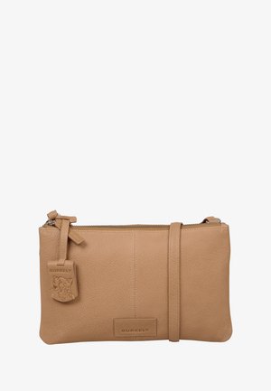 Burkely SOFT SKYLAR DOUBLE POCKET ZIP - Sac bandoulière - beige