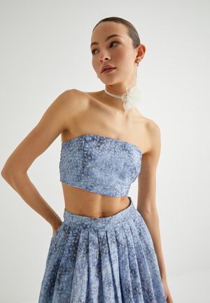 Koton CROP niebieski