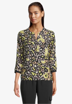 Blouse - weiß/braun