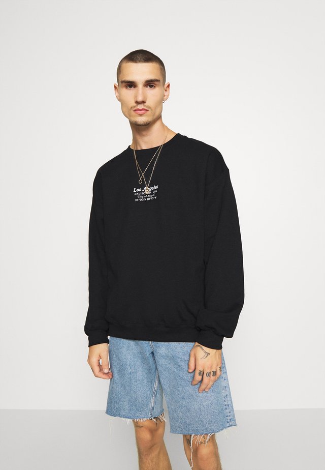 LOS ANG HERITAGE - Collegepaita - black