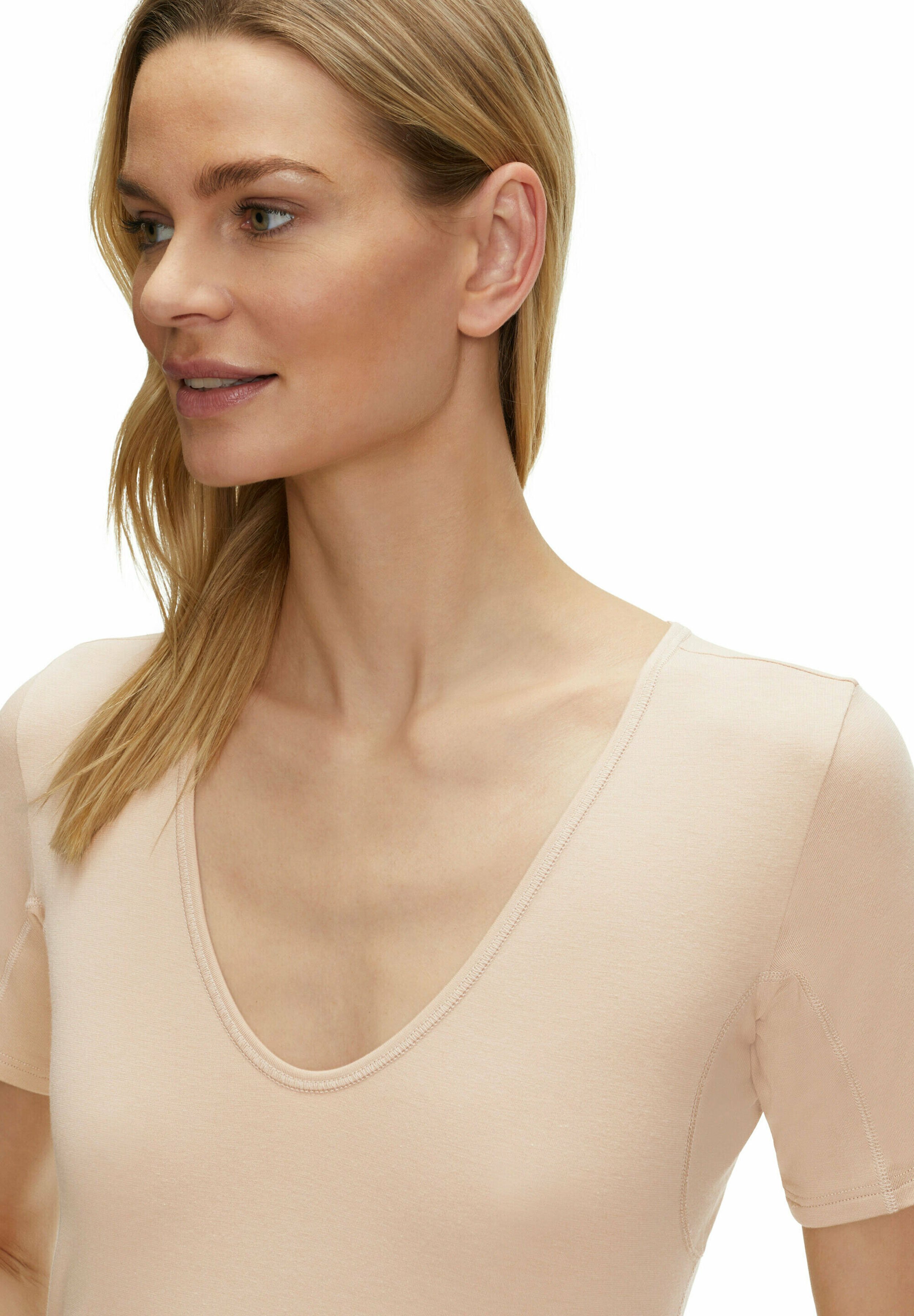 FALKE Donna Daily Climate Control Canottiera Scollo A V Con Tecnologia Outlast® - Termoregolante, Asciugatura Rapida, Cotone Egiziano, 1 Pezzo