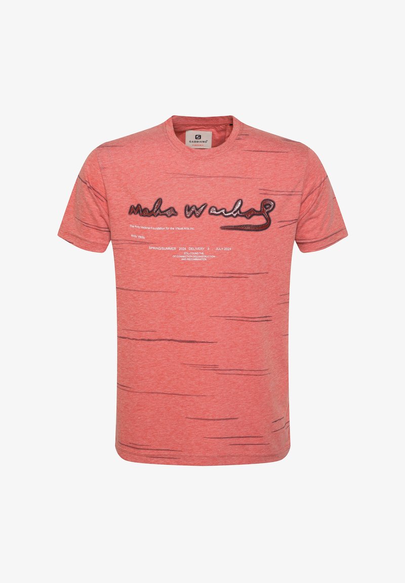 Gabbiano ROUND NECK - Apdrukāts T-krekls - pink