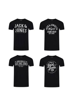 4 PACK - PRINT T-SHIRT - JJLINO - T-shirt print - pack