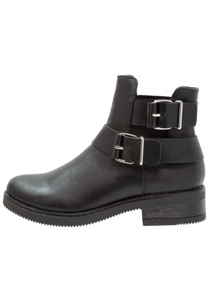 Bottines de cowboy / motard - black